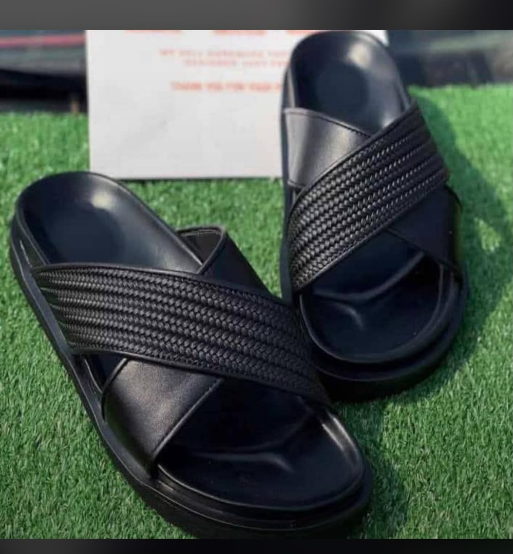 Tannora leather slide
